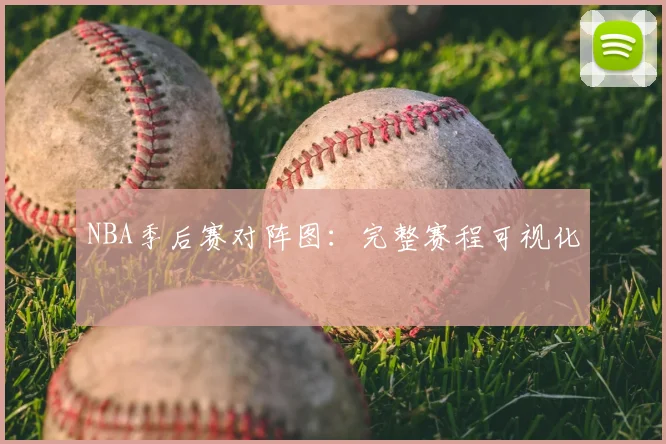 NBA季后赛对阵图：完整赛程可视化
